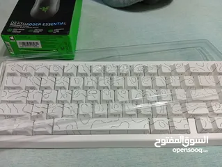 1 موجود كيبورد اتاك شارك مغناطيسي x68heمع ماوس ريزر جداد