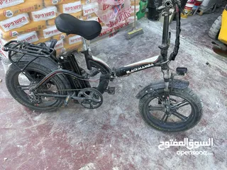  2 بسكليت كهرباء 21امبير 48 فولت