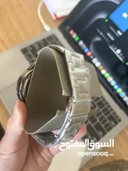  3 ساعة فوسيل رجاليه باللون الازرق الفاتح(ارتكوازي) اصليه جديدة من خارج الاردن