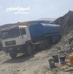  4 تنكر ماء توصيل الخوير الانصب بوشر القرم الغبرة المسفاه Drinking Water tanker