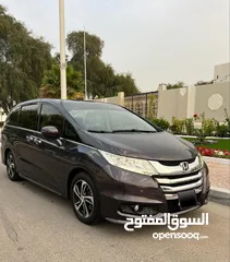 12 Honda odyssey I-vtec full option   موديل 2016 خليجي GCC  (( بدون صبغ / صبغ الوكاله ))