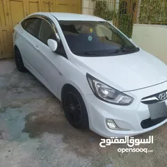  1 هيونداي اكسنت ديزل أوتوماتيك 2014