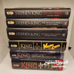  4 Stephen King Dark Tower Series Books 2-7 (II-VII) 6 pcs