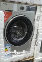  4 غساله فيستل التركيه 7 ك انفرتر الجديده كليا بسعر حرق