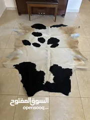  3 سجاد جلد بقر طبيعي  مستورد