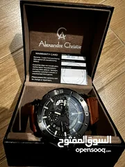  1 alexandre christie night vision ساعه مميزه بحاله ممتازه