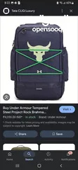  1 شنتة Under Armour The Rock Project جديدة واصلية