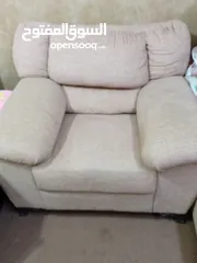  1 كنب قطعتين مفرد