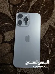  1 ايفون 15 برو ماكس لون سكني