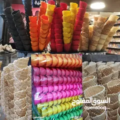  1 بسكوت محلى للبوظه العربية والايس كريم