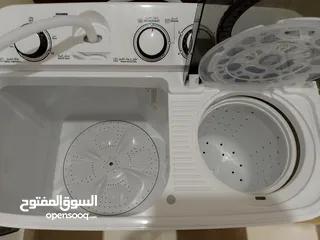  2 للبيع غساله بحاله ممتازه استعمال خفيف مع الكفاله