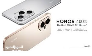  4 HONOR 400 (512GB) / RAM 12 -5G- NEW /// هونور 400 ذاكرة 512 الرام 12 الجديد