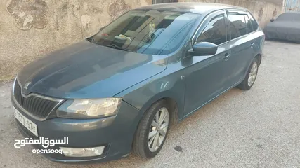  1 سكودا رابيد 2014