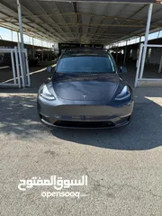  1 Tesla Model Y 2021 Long Range Dual Motor   B+جمرك جديد ، فحص كامل اوتوسكور