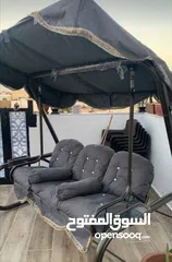  22 عررررض  خااااص  فرش كامل للمرجيحة  قماش وقطن نخب أول 3 مقاعد 3 ظهور 2 مساند + الشمسية ( المظلة