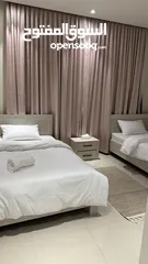  9 ‏شقة مكونة من غرفتين نوم وصالة على ملعب الغولف two bedroom apartment Jebel Sifah