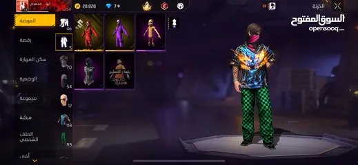  3 للبيع حساب فري فاير 2021