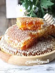  6 عسل طبيعي سدر و جبلي و حمضيات أو شمع العسل