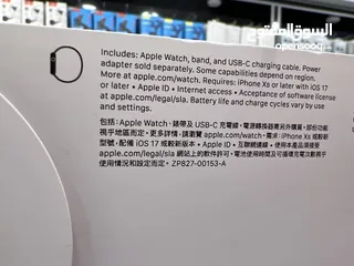  3 Apple Watch Series 9 (45mm) ساعة ايفون الاصدار التاسع قياس (45 مم) جديدة مسكرة بالكرتونة