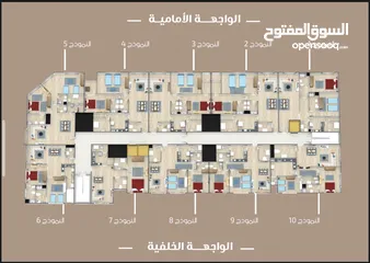  14 حقق حلمك وتملك شقتك بأقل الاسعار ف منطقة محمد الامين بوشر وبأسعار خيالية