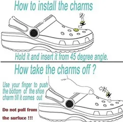  3 CHARMS FOR CROCS اكسسوارات للكروكس شارمز