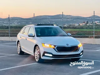  1 سكودا اكتافيا ستيشن فل مسكر مميزة 2023