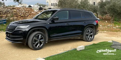  3 سكودا كودياك سبورت لاين ترخيص 2019 4*4 للبدل او البيع كاش