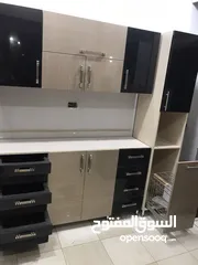  2 مطابخ جهزه متاح الشحن فالحال مطابخ اكليريك تركي لامع جلوسي