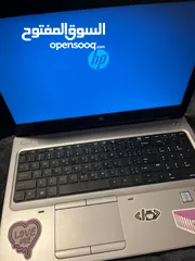  4 لاب توب Hp الجيل السادس i5 بحالة الجديد