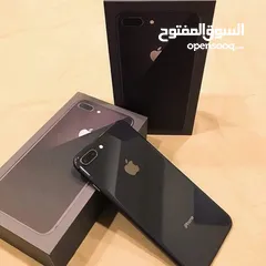  1 على الفحص ايفون 8 بلس الاصلي جيجا 64  و 256 بطارية مشكل أغراضة والكرتونه الأصلية متوفر توصيل