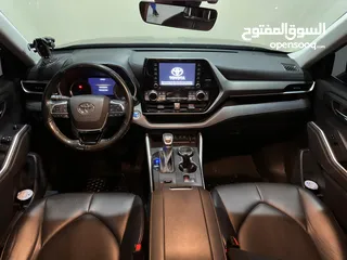  15 Toyota HighLander 2021 Xle  بحالة الوكالة