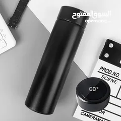 10 مج حراري ديجيتال حافظه قهوه حراريه مع شاشه تظهر درجه الحراره