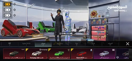  1 حساب ببجي رهيب لفل المجموعة شوي يدخل70 اسلحه رهيبه فاتح عداد اكي ام وسيارات حلوات للبيع او للبدل