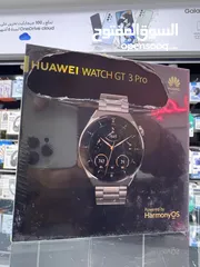  1 Huawei GT3 Pro Titanium (46mm) ساعة  هواوي جيتي 3 برو تيتانيوم الاصلية جديدة مسكرة  بالكرتونة //////