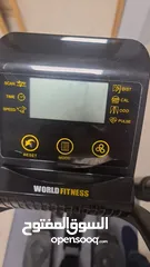  3 جهاز رياضة روك عالواقف والقاعد  لم يستخدم لفترات طويلة نوعية أمريكي world fitness البيع لضيق المكان