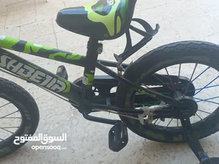  6 دراجة هوائية جنط 16 شبه جديدة بحالة ممتازة