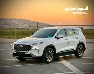  4 هونداي سنتفيه-2022 هايبرد فل الفل بدون فتحة  2x4 ///240Hp بنزين + كهرباء  ( Haybrid)