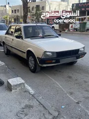  1 بيجو 505 موديل 1985 اوتوماتيك