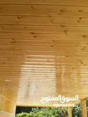  17 صيانة اعمال القرنيد من تسريب المياه واستبدال الحب المكسور ومعالجة الخشب ..