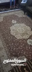 1 سجاده بحاله ممتازه وسجاده ممر طويل بني وعسلي