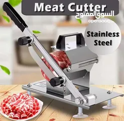  4 ماكينة تقطيع متعددة الاستخدامات  مناسبة لتقطيع اللحوم المجمدة، الدجاج، السمك، والخضار بكل سهولة