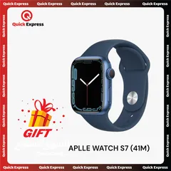  1 APLLE WATCH S7 (41M) USED /// ساعة ابل الجيل 7 مقاس 41 ملي مستعمل وكالة