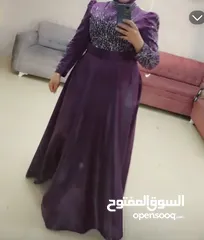  2 فستان سهره  لون نهدي عدد 2 كل واحد شكل (شرعي ) فستان سهره لون ذهب