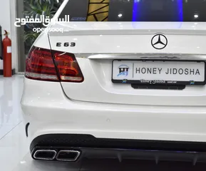  8 Mercedes Benz E63 AMG ( 2014 Model ) in White Color Japanese Specs