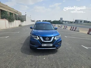  9 Nissan X Trail 2021 Model (Full Agency Service & Kerala Family used Car) AED 66,000/-