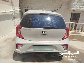  2 سيارة كيا مورنينج موديل 2020 ترخيص 2019 ماشية 22000كيلو