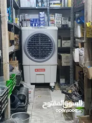  4 مكيف صحراوي ماركة فريش العالميه حجم جامبو 72 لتر اقتصادي مصروف مروحتين بالكهرباء 210 واط فعلي السلط