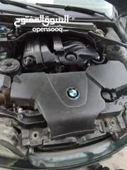  9 للبيع Bmw e46 2004  لون اخضر زيتي بجننن مع فتحة  دهان جديد السيارة كرتونة
