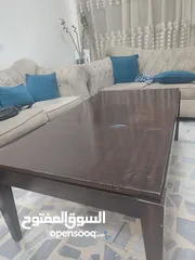  2 بوفيه تلفزيون وطاولة وسط