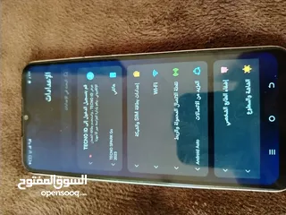  1 تكنو سبارك مستعمل بحالة الوكاله 7 رام 64 جيجا